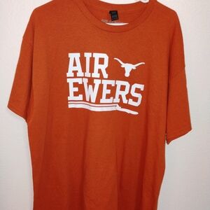 Orange Texas Longhorn Quinn Ewers Graphic T-Shirt XL Never Worn